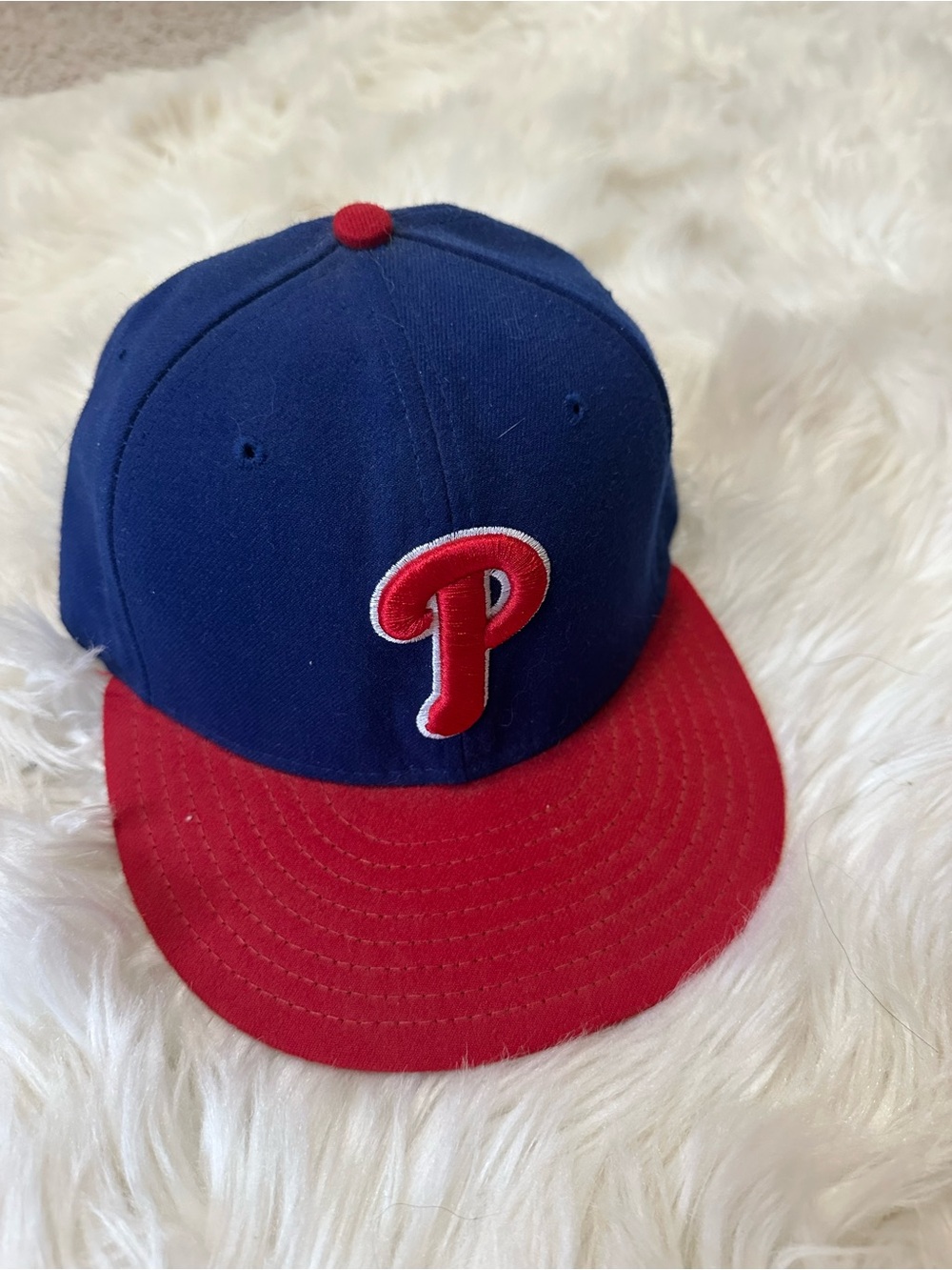 Philadelphia Phillies New Era Black & Royal Blue 59FIFTY Fitted Cap